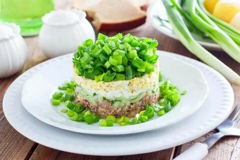 Вкусный Рецепт Салата Из Консервы