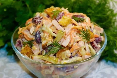 Салаты На Скорую Руку Вкусные Рецепты