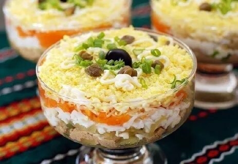 Салаты На День Рождения Вкусные Новые Рецепты