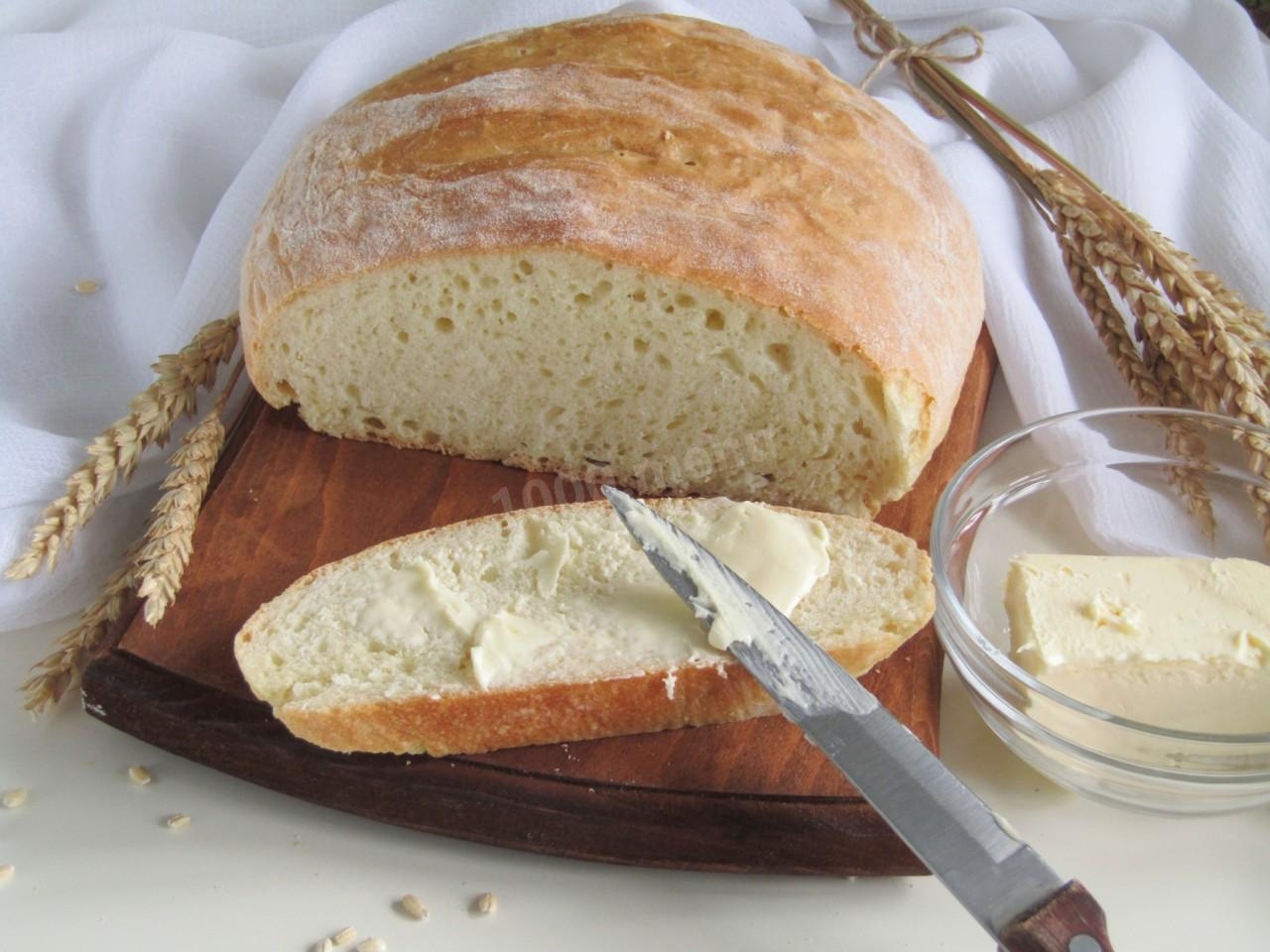 Рецепты Домашнего Хлеба В Духовке На Дрожжах