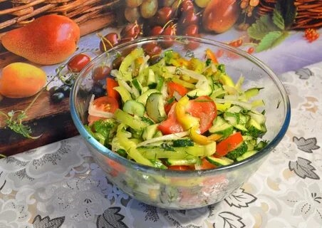 Салаты Овощные Рецепты Простые Вкусные