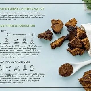 Чага Рецепты Приготовления