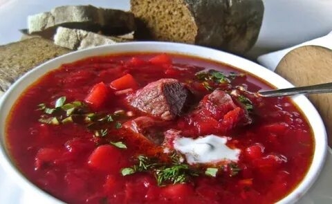 Рецепт Свекольника Горячего С Мясом С Фото