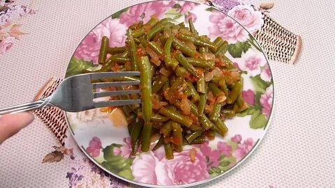 Рецепт Тушеной Стручковой Фасоли