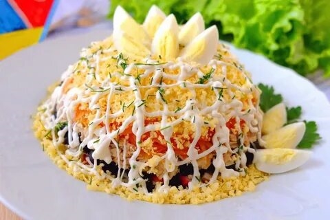 Рецепты Салатов С Фото Вкусные И Красивые